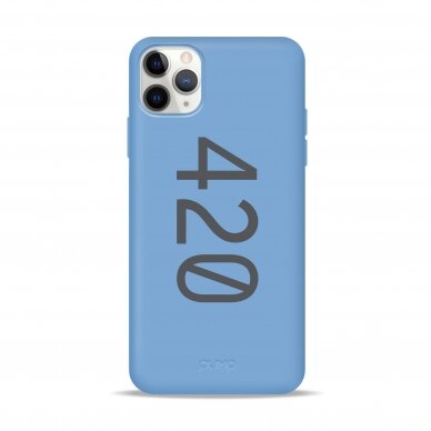 iPhone 11 Pro Max dėklas Pump Silicone Minimalistic "420"