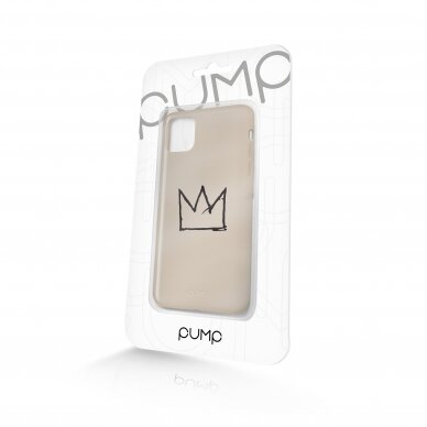 iPhone 11 Pro Max dėklas Pump Silicone Minimalistic "Crown" 1