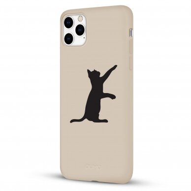 iPhone 11 Pro Max dėklas Pump Silicone Minimalistic "Gogol The Cat" 3