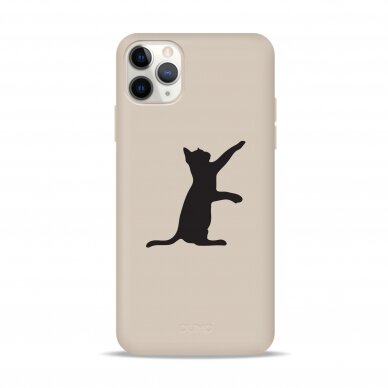 iPhone 11 Pro Max dėklas Pump Silicone Minimalistic "Gogol The Cat"