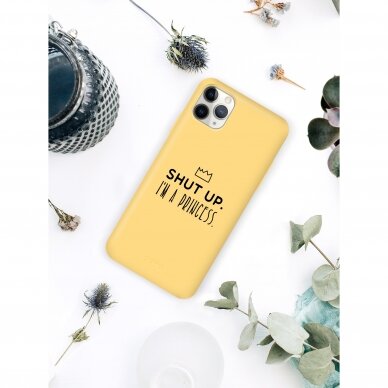 iPhone 11 Pro Max dėklas Pump Silicone Minimalistic "I'm a Princess" 2