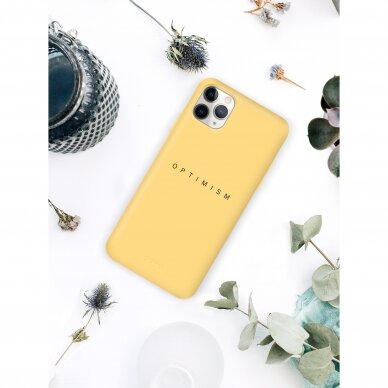 iPhone 11 Pro Max dėklas Pump Silicone Minimalistic "Optimism" 1