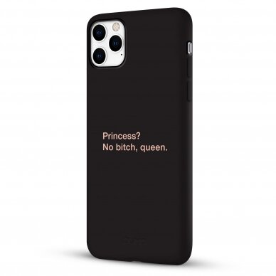 iPhone 11 Pro Max Pump Silicone Minimalistic "Queen" 3