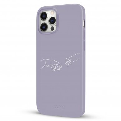 iPhone 12 / 12 Pro dėklas Pump Silicone Minimalistic "Creating" 3