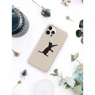 iPhone 12 / 12 Pro dėklas Pump Silicone Minimalistic "Gogol The Cat" 1