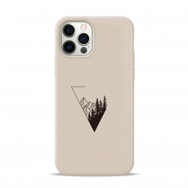 iPhone 12 / 12 Pro dėklas Pump Silicone Minimalistic "Tattoo"