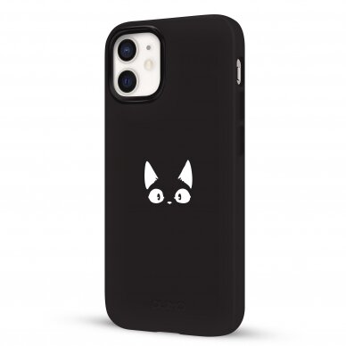 iPhone 12 Mini dėklas Pump Silicone Minimalistic "Funny Cat" 3