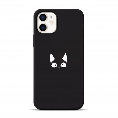 iPhone 12 Mini dėklas Pump Silicone Minimalistic "Funny Cat"