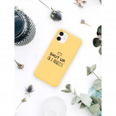 iPhone 12 Mini dėklas Pump Silicone Minimalistic "I'm Princess" 1