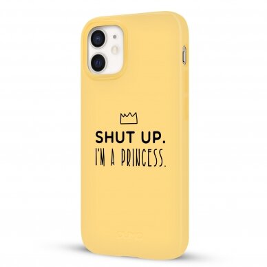 iPhone 12 Mini dėklas Pump Silicone Minimalistic "I'm Princess" 3