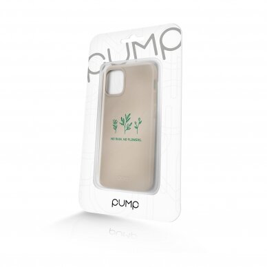 iPhone 12 Mini dėklas Pump Silicone Minimalistic "No Flower" 2