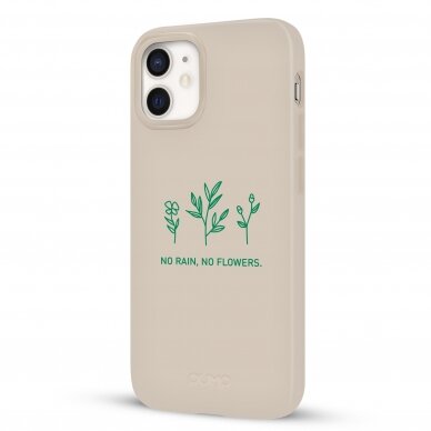 iPhone 12 Mini dėklas Pump Silicone Minimalistic "No Flower" 3