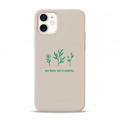 iPhone 12 Mini dėklas Pump Silicone Minimalistic "No Flower"