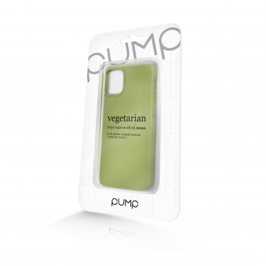 iPhone 12 Mini dėklas Pump Silicone Minimalistic "Vegetarian Wiki" 2