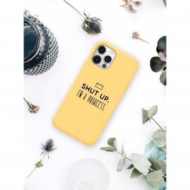 iPhone 12 Pro Max dėklas Pump Silicone Minimalistic "I'm A Princess" 1