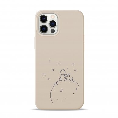 iPhone 12 Pro Max dėklas Pump Silicone Minimalistic "Little Prince"