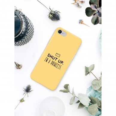 iPhone 6 / 6s dėklas Pump Silicone Minimalistic "I'm A Princess" 2