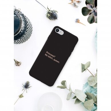 iPhone 6 / 6s dėklas Pump Silicone Minimalistic "Queen" 1