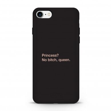 iPhone 6 / 6s dėklas Pump Silicone Minimalistic "Queen"