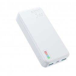 Išorinė baterija Power Bank Joyroom JR-QP195 22.5W 20000mAh balta