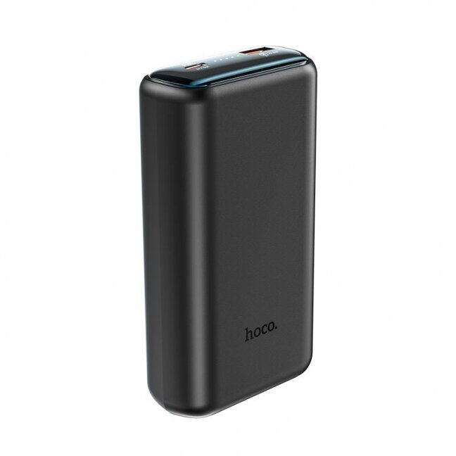 Išorinė baterija Power Bank Hoco Q1A Type-C PD 20W+Quick Charge 3.0 (3A) 20000mAh juodas