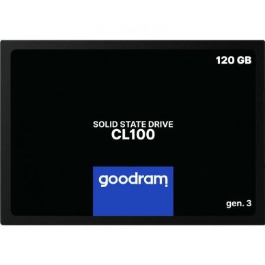 Kietasis diskas SSD Goodram CL100 Gen. 3 120GB SATA lll 2,5