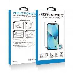 Samsung S918 S23 Ultra 5G LCD apsauginis stikliukas 3D Perfectionists lenktas juodas