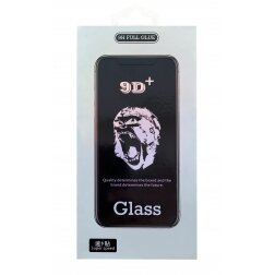 LCD apsauginis stikliukas 9D Gorilla Apple iPhone 16 Plus juodas