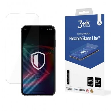 Xiaomi 13T/13T Pro LCD apsauginė plėvelė 3mk Flexible Glass Lite