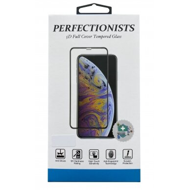 Samsung A536 A53 5G LCD apsauginis stikliukas 2.5D Perfectionists lenktas juodas