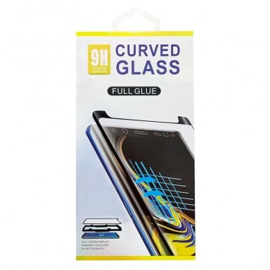 Huawei P40 Pro LCD apsauginis stikliukas 9D Full Glue juodas