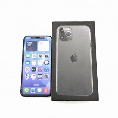 Naudotas Apple iPhone 11 Pro telefonas (512GB / Black) 3