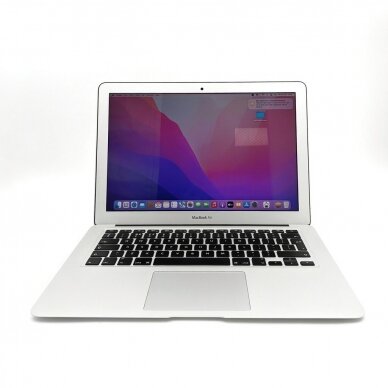 Naudotas Macbook Air 13" 2015 i5 1.6 GHz Dual Core / 4GB / 250GB SSD / 13" / Monterey macOS