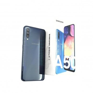 Naudotas Samsung Galaxy A50 telefonas (128GB / Black) 3